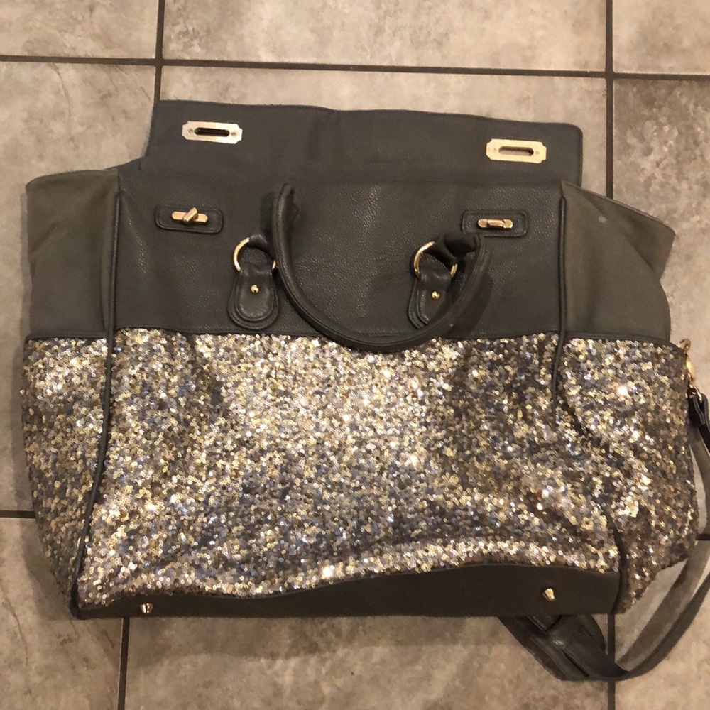 Sequin Duffle Bag